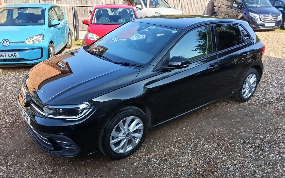 Used VW Polo Match 95 HP (69 kW) 2026 Black Hatchback