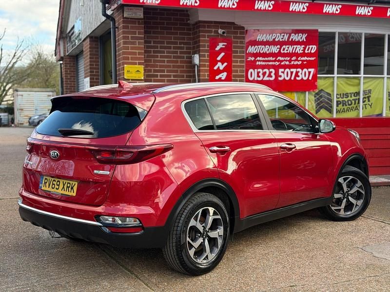 Used Kia Sportage 136 HP (100 kW) 2019 Red SUV