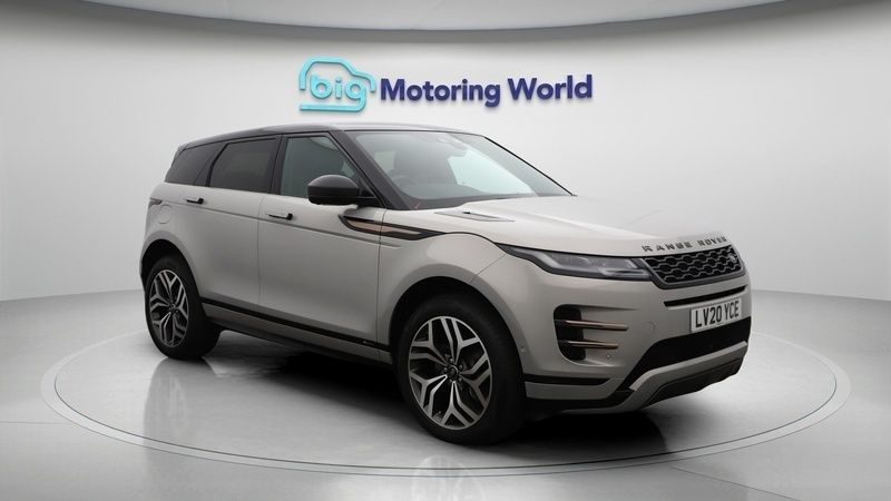 Silver Used 2020 Land Rover Range Rover evoque HSE Dynamic SUV | £25,000 (Fair price) - Image 1/4