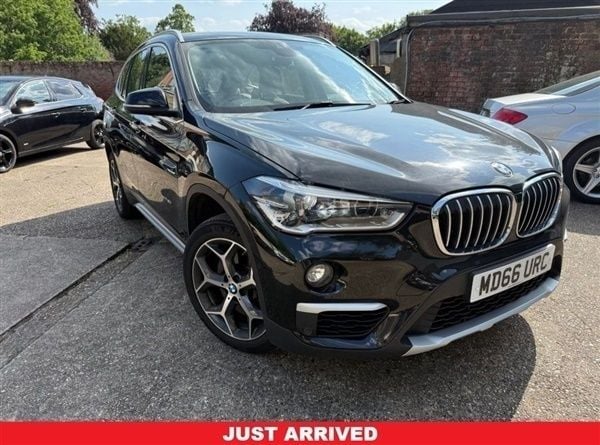 Black Used 2017 BMW X1 xLine SUV | £15,495 (Fair price) - Image 1/1