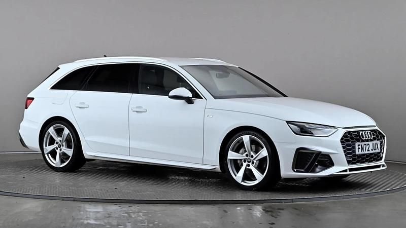 Used Audi A4 S-Line 204 HP (150 kW) 2022 White Estate
