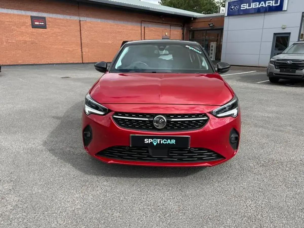 Used Vauxhall Corsa-e Elite 98 kW (134 HP) 2021 Red Hatchback