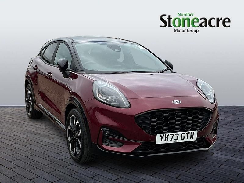 Red Used 2024 Ford Puma Gen-E Hatchback | £21,995 (A bit pricey) - Image 1/4