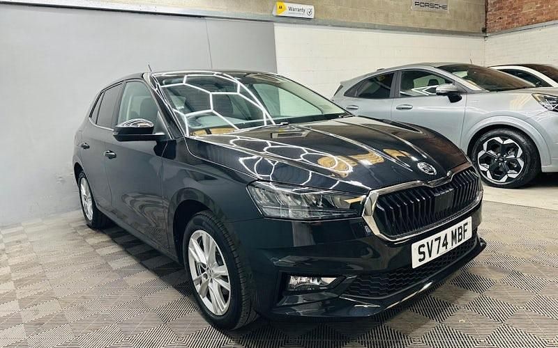 Used Skoda Fabia SE L 116 HP (85 kW) 2024 Black Hatchback