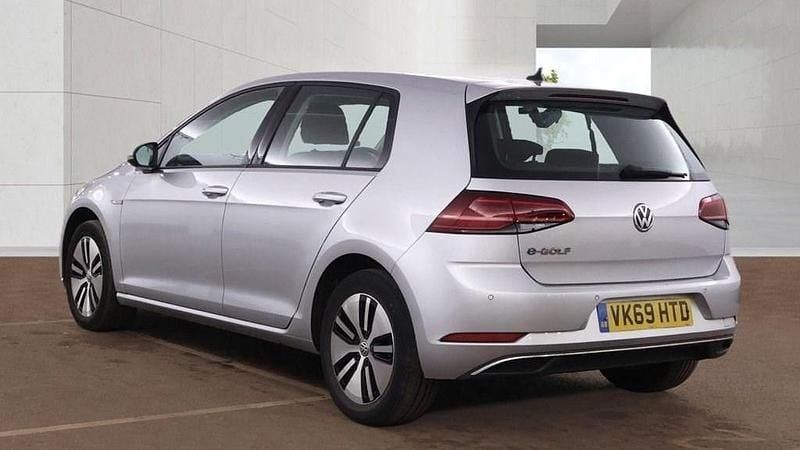 Used VW e-Golf 99 kW (135 HP) 2019 Silver Hatchback
