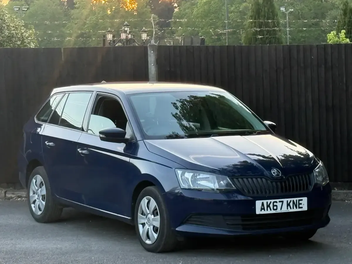 Used Skoda Fabia 2018 Blue Estate