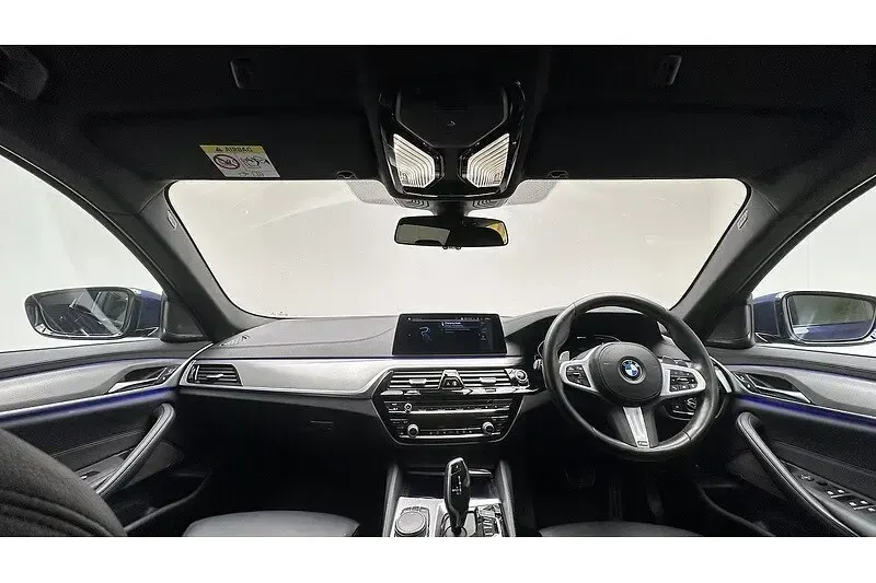 Used BMW 530e M Sport 252 HP (185 kW) 2019 Blue Sedan