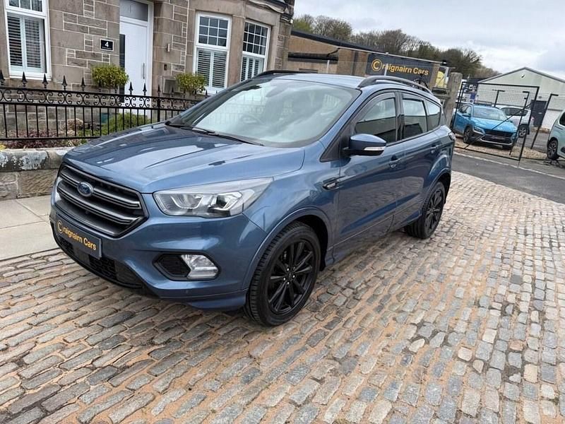 Used Ford Kuga ST-Line 120 HP (88 kW) 2018 Blue SUV
