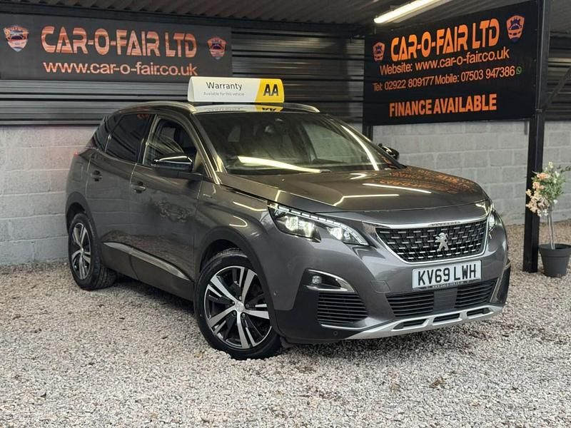 Used Peugeot 3008 GT-line 2019 Grey SUV