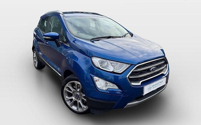 Used Ford Ecosport Titanium 125 HP (91 kW) 2019 Blue SUV