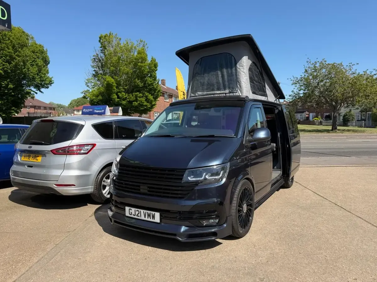 Used VW Transporter Highline 2021 Blue Van