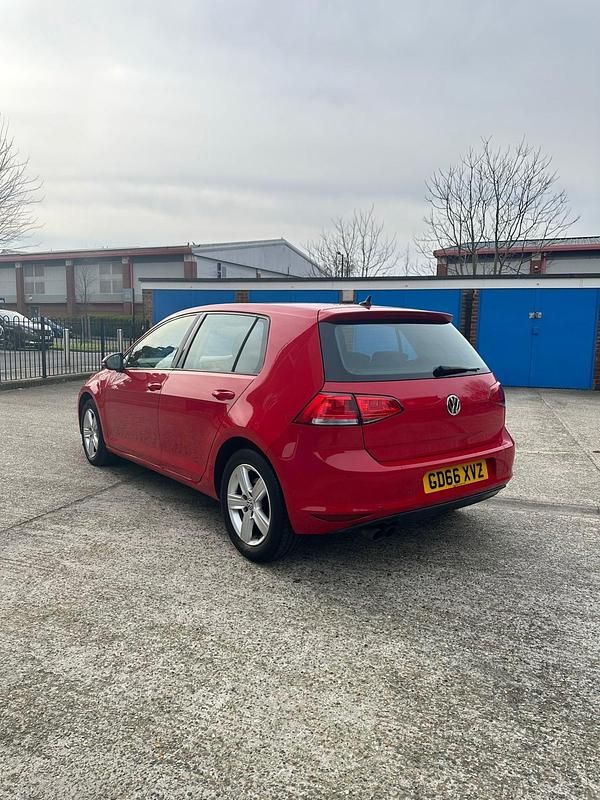 Used VW Golf VII Edition 2017 Red Hatchback