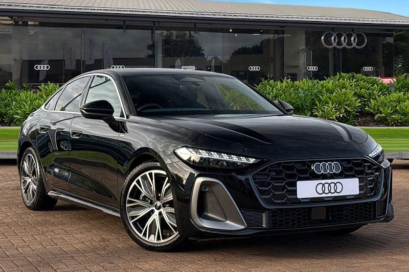 New Audi A5 S-Line 2025 Black Hatchback