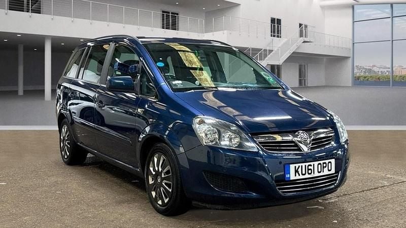 Blue Used 2011 Vauxhall Zafira MPV | £1,495 (Super price) - Image 1/4