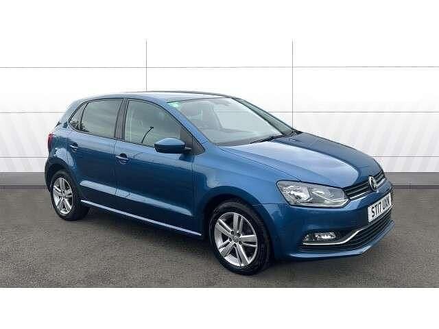Blue Used 2017 VW Polo Edition Hatchback | £8,365 (Fair price) - Image 1/4