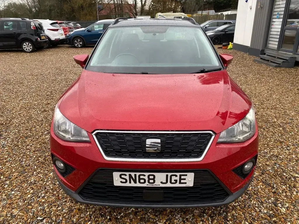 Used Seat Arona SE Technology 115 HP (84 kW) 2019 Red SUV