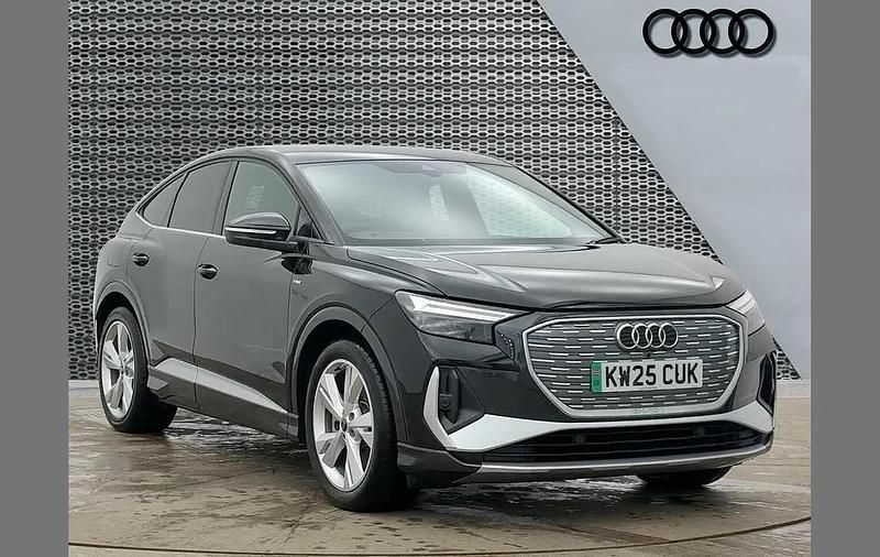 Used Audi Q4 Sportback e-tron S-Line 147 kW (200 HP) 2025 Black SUV