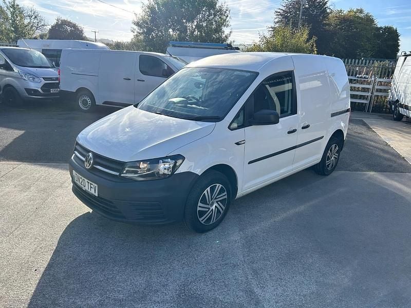 White Used 2020 VW Caddy Startline MPV | £7,750 (Good price) - Image 1/4