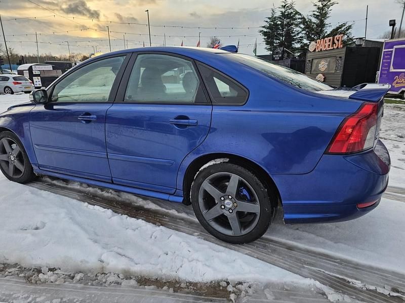 Used Volvo S40 2009 Blue Sedan