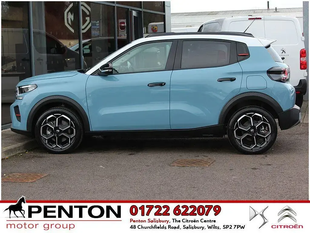 Used Citroën e-C3 100 kW (136 HP) 2024 Blue Hatchback