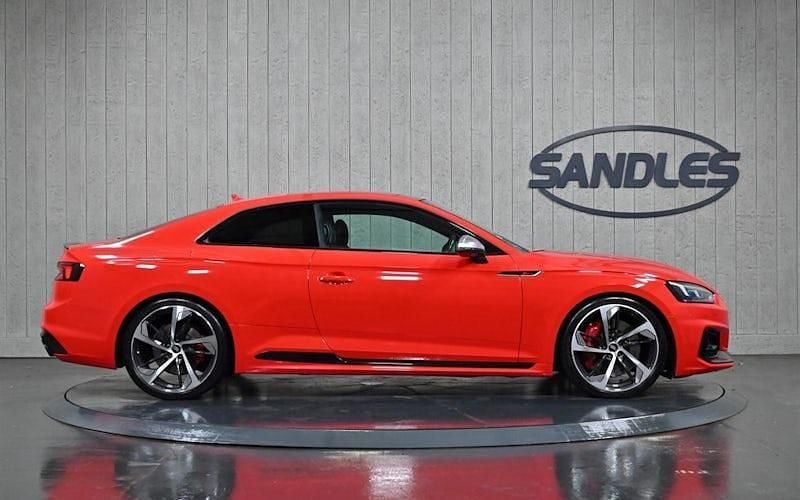 Used Audi RS5 Comfort 450 HP (330 kW) 2017 Red Coupe