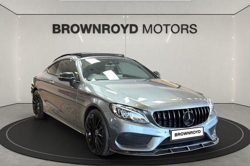 Grey Used 2017 Mercedes C300 AMG line Coupe | £17,990 (Fair price) - Image 1/1