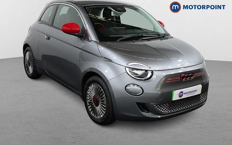 Used 2025 Fiat 500e Red Hatchback | £12,999 (Good price) - Image 1/4