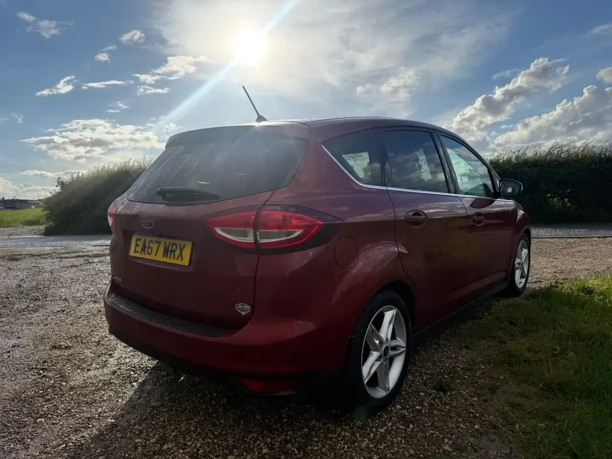 Used Ford C-MAX Titanium X 2017 Red MPV