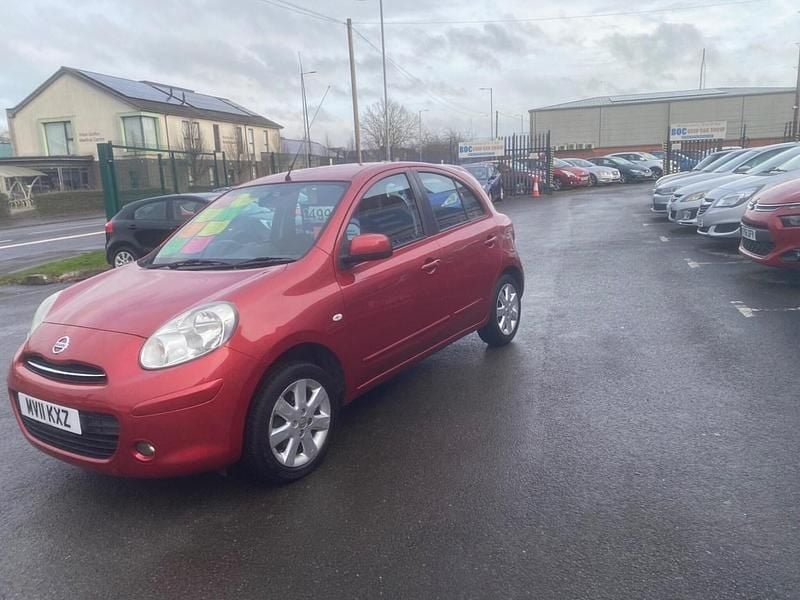 Used Nissan Micra Acenta 2011 Red Hatchback
