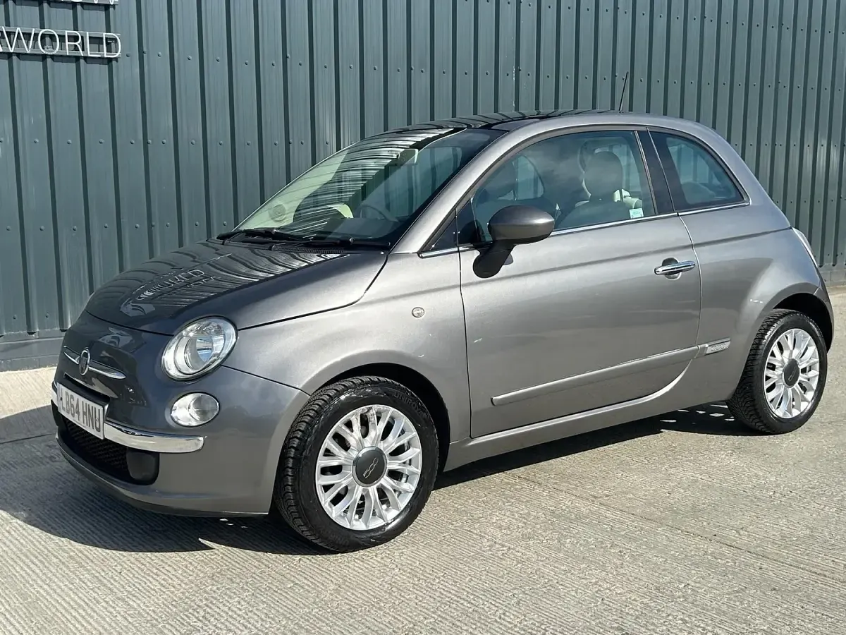 Used Fiat 500 Lounge 69 HP (50 kW) 2015 Grey Hatchback