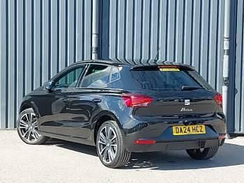 Used Seat Ibiza XCELLENCE Lux 115 HP (84 kW) 2024 Black Hatchback