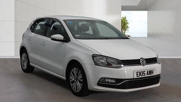Used VW Polo SE 60 HP (44 kW) 2015 White Hatchback