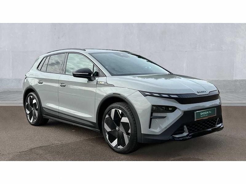 Meteor grey Used 2025 Skoda Elroq vRS SUV | £40,990 - Image 1/4