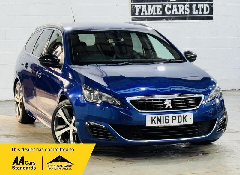 Blue Used 2016 Peugeot 308 GTi Estate | £3,800 (A bit pricey) - Image 1/3