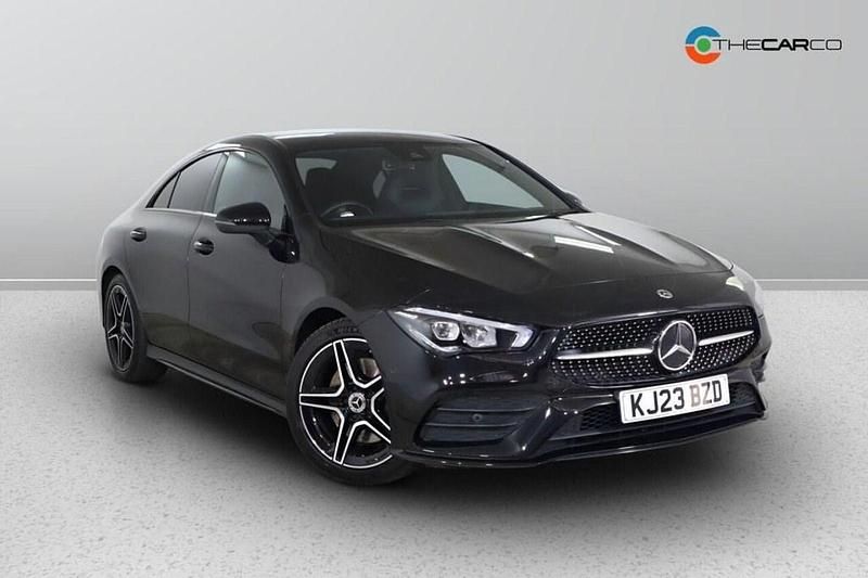 Black Used 2023 Mercedes CLA200 Executive Coupe | £22,775 (Fair price) - Image 1/1