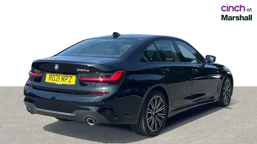 Used BMW 330e M Sport 292 HP (214 kW) 2021 Black Sedan