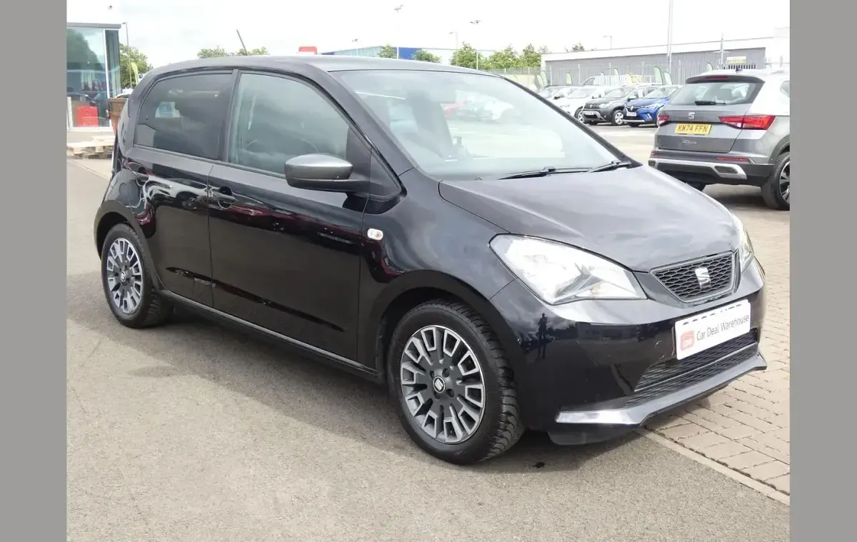 Used Seat Mii Design 58 HP (42 kW) 2019 Black Hatchback