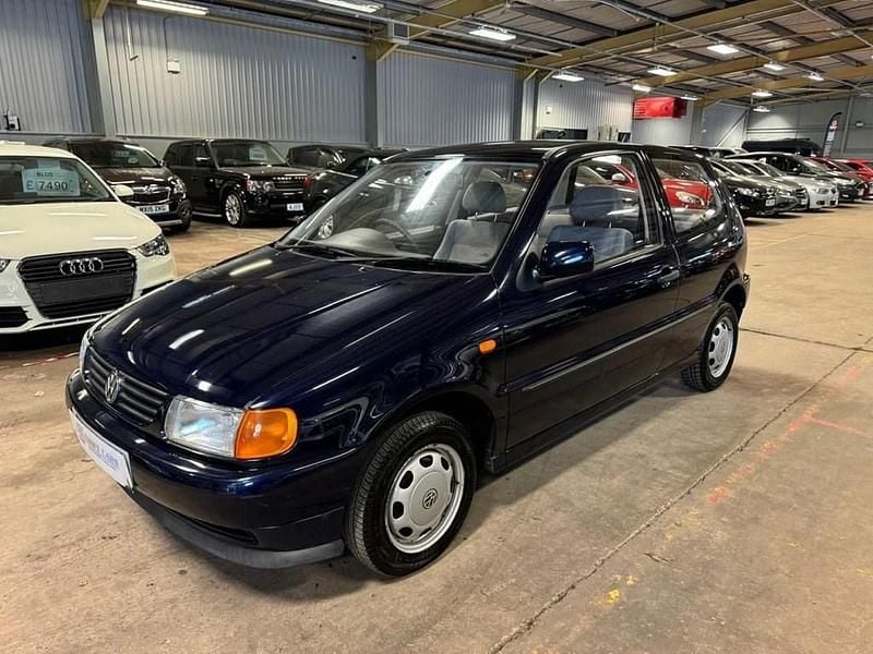 Used VW Polo S 50 HP (36 kW) 1998 Blue Hatchback