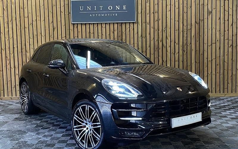 Black Used 2017 Porsche Macan Turbo SUV | £28,500 (Fair price) - Image 1/3