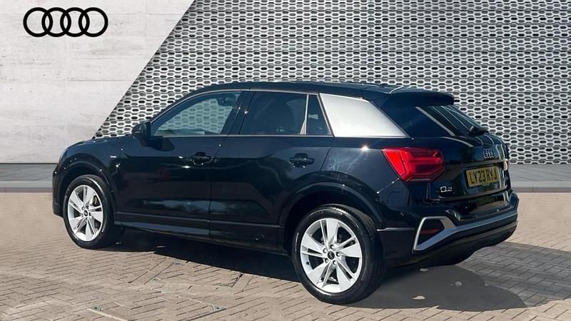 Begagnad Audi Q2 S-Line 150 HK (110 kW) 2023 Svart SUV