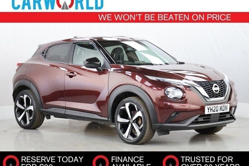 Red Used 2020 Nissan Juke Tekna SUV | £14,990 (Good price) - Image 1/1