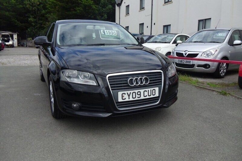 Black Used 2009 Audi A3 Business Hatchback | £1,995 (Good price) - Image 1/1