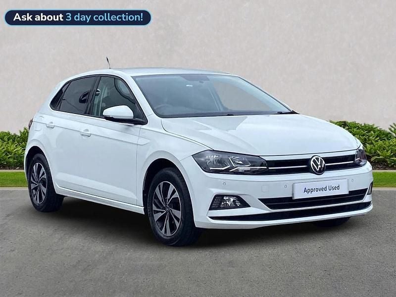 White Used 2021 VW Polo Match Hatchback | £13,485 (Fair price) - Image 1/4