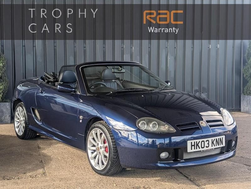 Blue Used 2003 MG F Cabriolet | £5,495 (Fair price) - Image 1/4