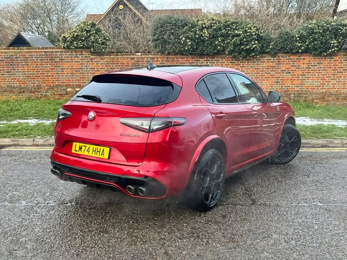 Used Alfa Romeo Stelvio Quadrifoglio 511 HP (375 kW) 2024 Red SUV