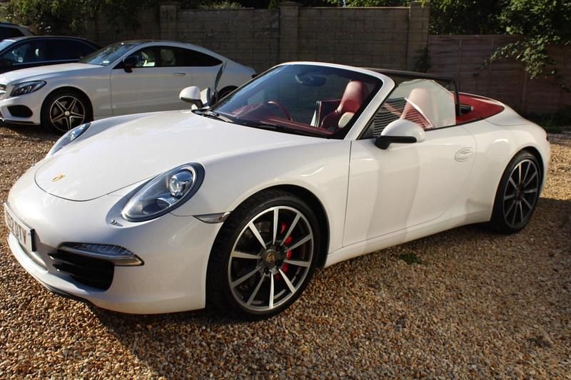 Used Porsche 911 Carrera S Cabriolet 2012 White Cabriolet