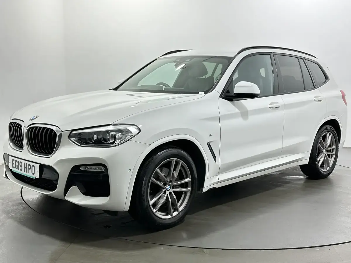Begagnad BMW X3 M Sport 184 HK (135 kW) 2019 Vit SUV
