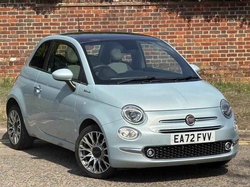 Green Used 2022 Fiat 500 Dolcevita Hatchback | £9,899 (Fair price) - Image 1/4