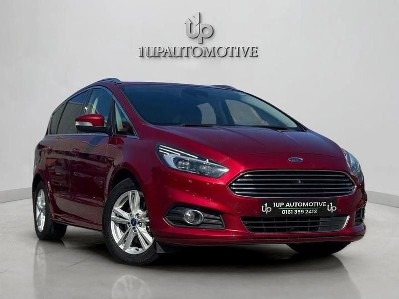 Red Used 2016 Ford S-MAX Sport MPV | £8,424 (Fair price) - Image 1/4