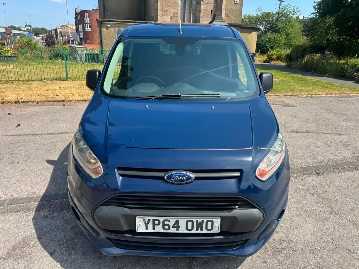 Used Ford Transit Trend 115 HP (84 kW) 2014 Blue Van